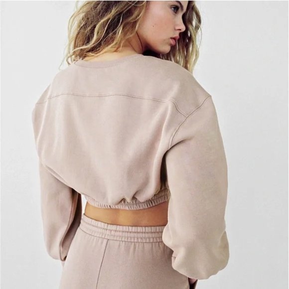 Zara Cropped Sweatshirt S - Picture 3 of 6